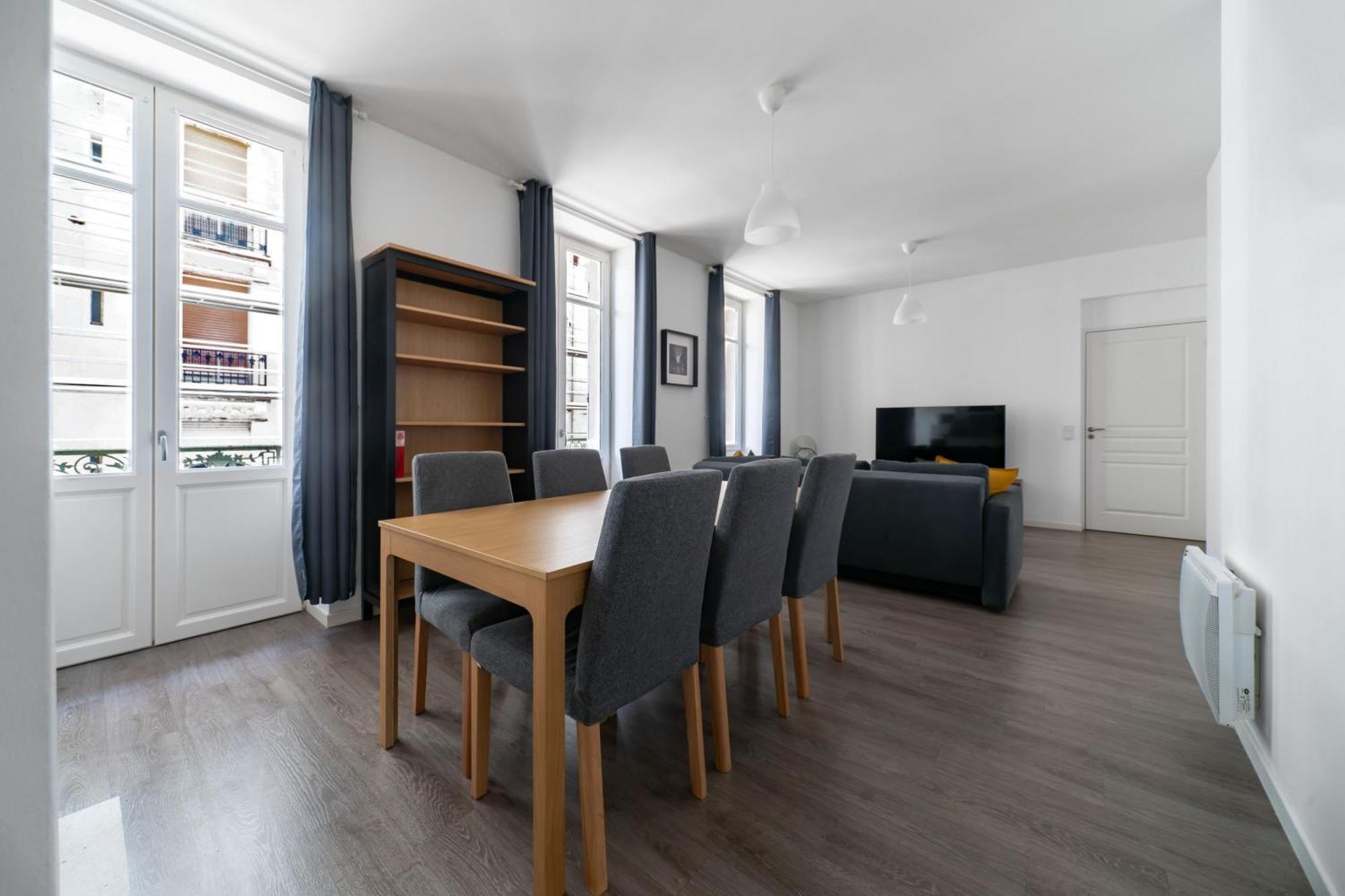 Le Brit - Grand Appartement Design, 3 Chambres, Centre Ville Vichy Exterior photo